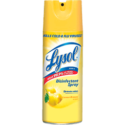 Lysol - LEMON BREEZE DISINFECTANT SPRAY 12.5 oz - Home & Kitchen