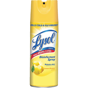 LEMON BREEZE DISINFECTANT SPRAY 12.5 oz