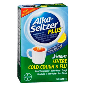 SEVERE COLD + FLU NIGHT PACKETS 6 ct