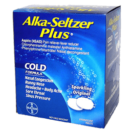 Alka-seltzer - ANTIACID ORIGINAL EFFERVESCENT TABLETS 24/2 ct - Medicine