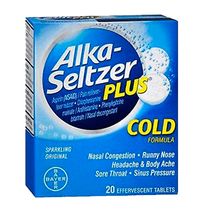 PLUS COLD SPARKLING ORIGINAL TABLETS 20/2 ct