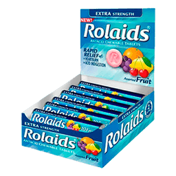 Rolaids - ANTIACID CHEWABLE FRUIT ROLL 10 ct - Medicine