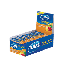 Tums - ANTIACID CHEWABLE FRUIT ROLL 12 ct - Medicine