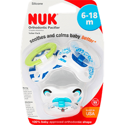 Nuk - PACIFIER 3pk - Baby