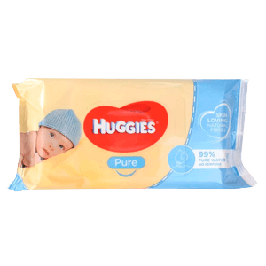 BABY WIPES PURE 10/56 ct