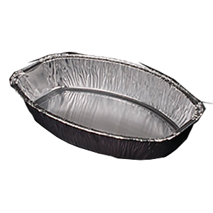 ALUMINUM PAN OVAL 100 ct