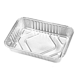 ALUMINUM PAN RECTANGULAR 100 ct image