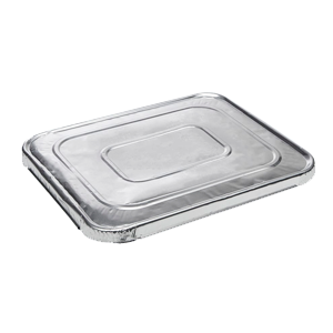 ALUMINUM LIDS RECTANGULAR 100 ct