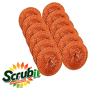 COPPER SCRUBBER 4 pk