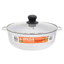 Imusa - CALDERO POLISHED  11.6 Qt. #14  36 cm - Home & Kitchen