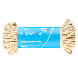 COTTON CLOTHESLINE 100 ft image