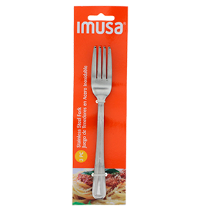 STAINLESS STEEL FORKS 3 ct