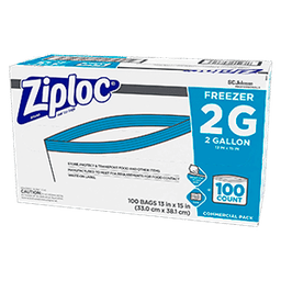 FREEZER BAG GALLON 2 100 pk image