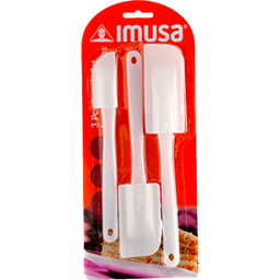 PLASTIC SPATULA SET 3 PCS image