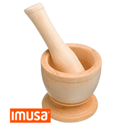 Imusa - MORTAR HARD WOOD TALL - Home & Kitchen