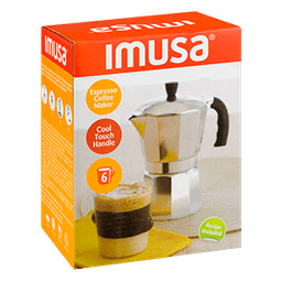 Imusa - ALUMINUM COFFEEMAKER 6 CUP - Home & Kitchen