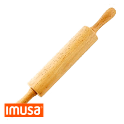 WOOD ROLLING PIN 12 in image