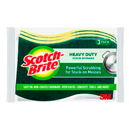 Scotch Brite - SPONGES HEAVY DUTY 8/3 pk - Home & Kitchen