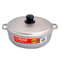 Imusa - CALDERO WITH GLASS LID 4.3Qt. # 5 - Home & Kitchen