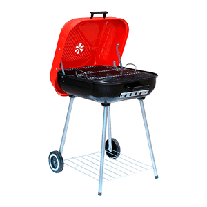 BBQ STEEL GRILL SQUARE 18"