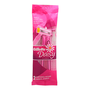 DAISY DISPOSABLE RAZORS 6pk/2ct