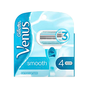 VENUS SMOOTH WOMEN'S REPLACEMENT RAZOR BLADES 4 CT