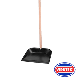 Virutex - DUSTPAN WOOD LONG HANDLE - Laundry & Cleaning