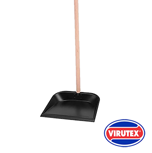 DUSTPAN WOOD LONG HANDLE