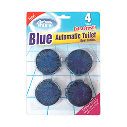 TOILET BLUE TAB 4 pk - Home & Kitchen