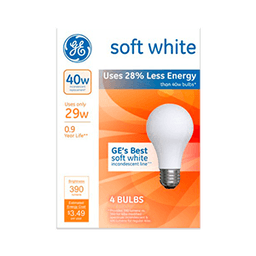 LIGHTBULBS SOFT WHITE 40W image