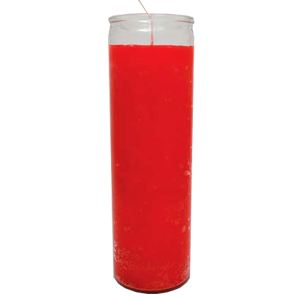 CANDLE 7 DAYS RED