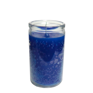 CANDLE 50 HOURS BLUE