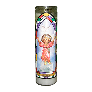 CANDLE NINO DIVINO JESUS