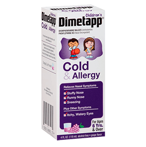 CHILDREN COLD & ALLERGY 4oz