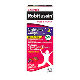 Robitussin - CHILDREN'S DM FRUIT PUNCH NIGHTTIME COUGH 4 oz - Medicine