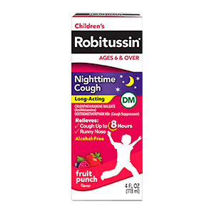 CHILDREN'S DM FRUIT PUNCH NIGHTTIME COUGH 4 oz