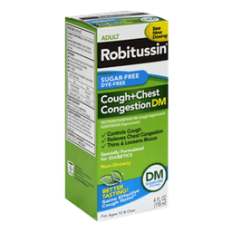 Robitussin - DM SUGAR FREE COUGH & CONGESTION 4 oz - Medicine