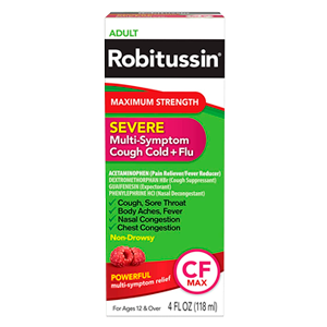 CF MAX MULTI-SYMPTOM COUGH COLD & FLU 4 oz