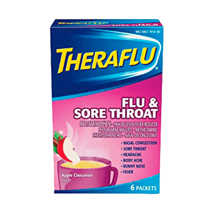 FLU & SORE THROAT 6 ct