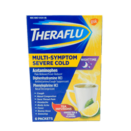 Theraflu - SEVERE COLD & COUGH NIGHT 6 ct - Medicine