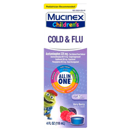 CHILDREN'S COLD & FLU ALL-IN-ONE 4 oz image