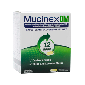 DM EXPECTORANT & COUGH SEPRESSANT 20/1 ct