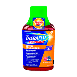 Theraflu - FLU RELIEF MAX STRENGTH NIGHTTIME HONEY & ELDERBERRY 8.3OZ - Medicine