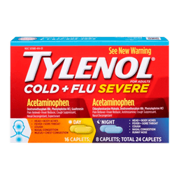 Tylenol - TYLENOL COLD/FLU CAPLETS 24 ct - Medicine