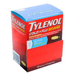 Tylenol - COLD+ FLU SEVERE 50/2 ct - Medicine