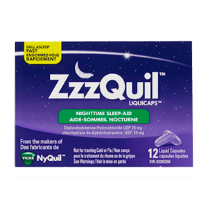 ZzzQUIL NIGHTIME SLEEP AID LQUIDCAPS 12 ct