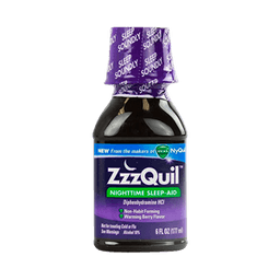 ZzzQUIL NIGHTIME SLEEP AID LIQUID 6 oz image