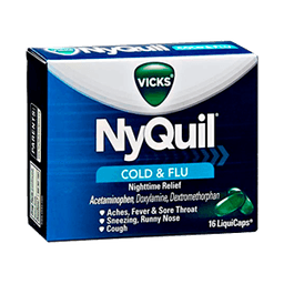 Vicks - NYQUIL COLD & FLU  LIQUIDCAPS 16 ct - Medicine