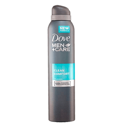 Dove - CLEAN COMFORT MEN+CARE SPRAY DEODORANT 250 ml - Deodorant