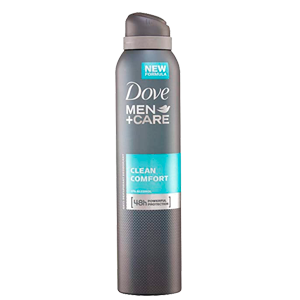 CLEAN COMFORT MEN+CARE SPRAY DEODORANT 250 ml